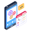 Mobile Application Development Icon